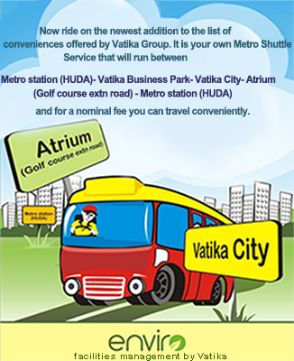 Metro Shuttle Bus Services by Vatika