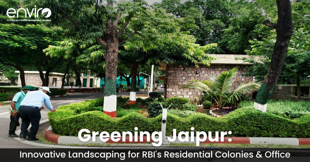Innovative Landscaping for RBI's Residential Colonies & Office