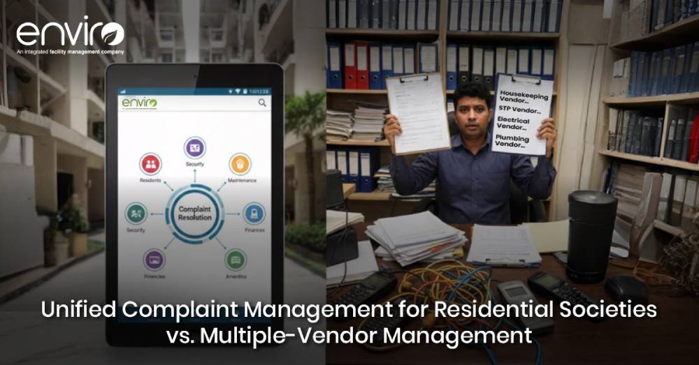 Unified Complaint Management for Residential Societies vs. Multiple-Vendor Management