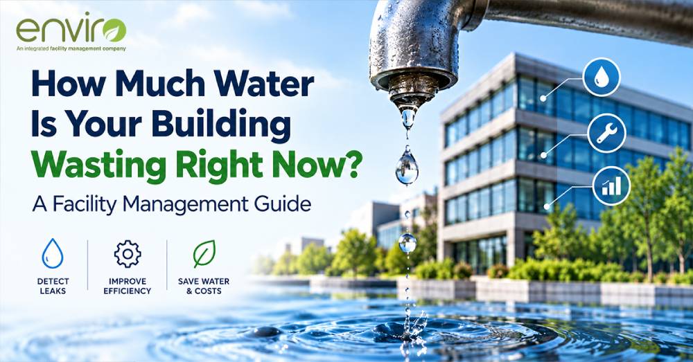 How Much Water Is Your Building Wasting Right Now? A Facility Management Guide