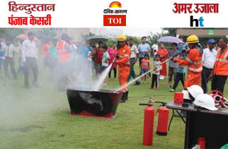 New Gurugram residents participate in Fire Mock Drill