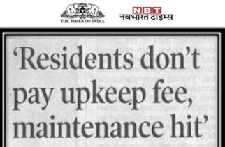 Some don’t pay upkeep fee, maintenance hit, say residents