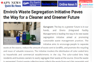 Enviro’s Waste Segregation Initiative Paves the Way for a Cleaner and Greener Future
